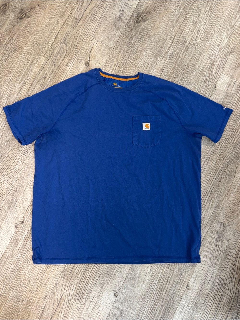 Carhartt Men’s Royal Blue Short-Sleeve Pocket Tee
